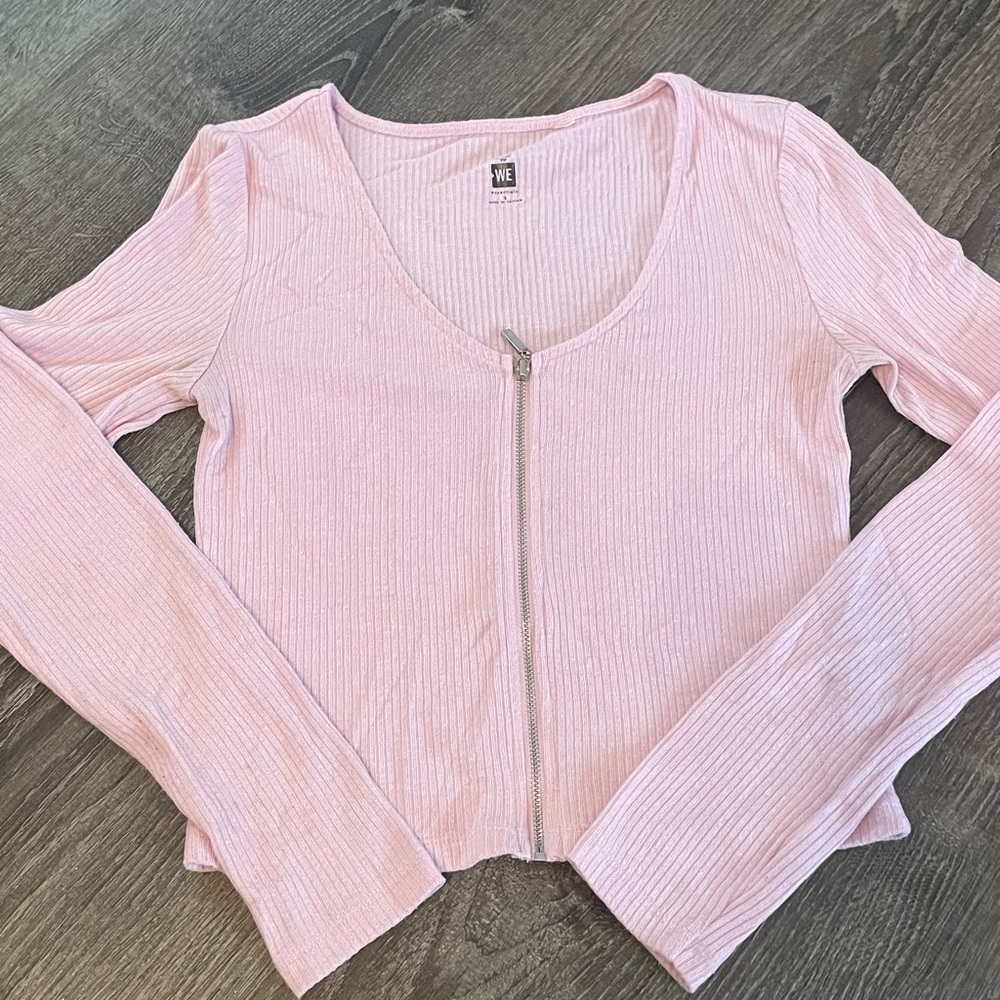 Pink long sleeve t shirt